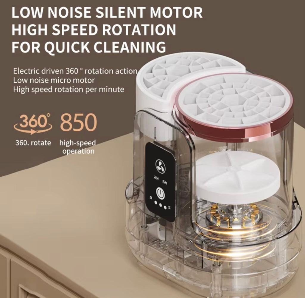 Makeup Brush Cleaner & Dryer with UV Light