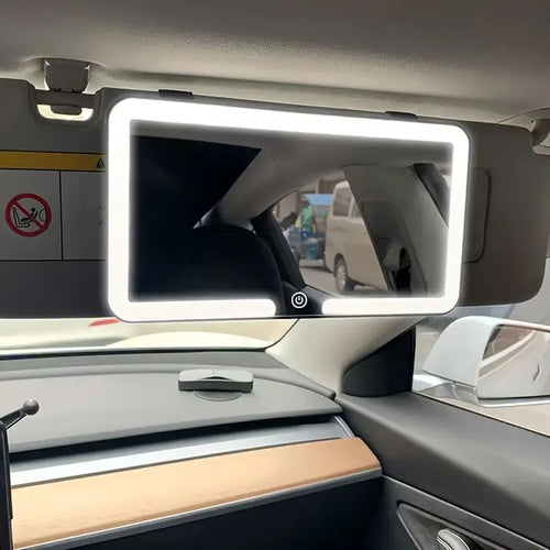 Car LED Makeup Mirror