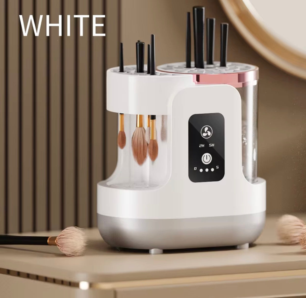 Makeup Brush Cleaner & Dryer with UV Light